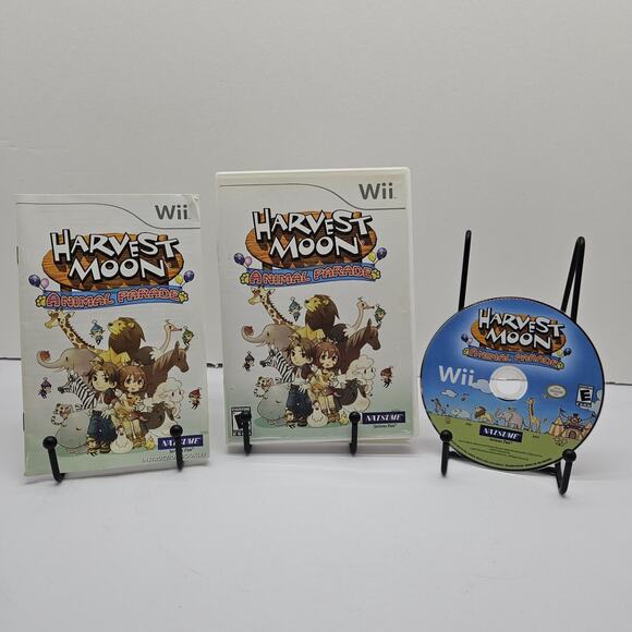 Harvest Moon Animal Parade (Nintendo Wii) w/Manual Complete - Picture 1 of 5